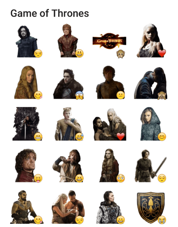 game-of-thrones-sticker-pack