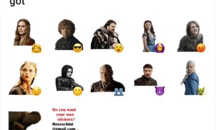 Game Of Thrones sticker pack