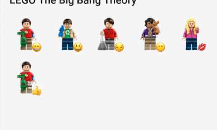 Lego the big bang theory sticker pack