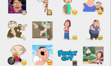 Family Guy sticker set