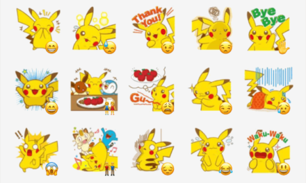 Pikachu sticker pack