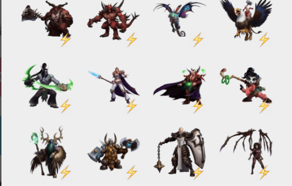 Heroes of the storm sticker pack