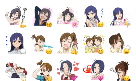 Anime idolmaster sticker pack