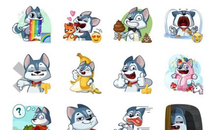 Archie the Dog Sticker Pack