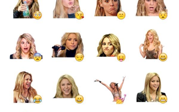 Shakira Sticker Pack