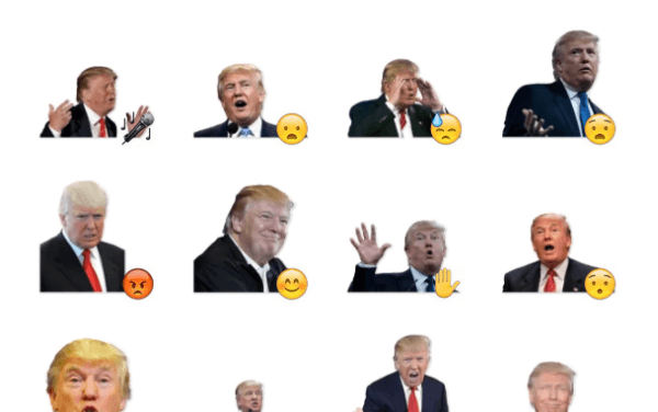 Donald Trump’d Sticker Pack