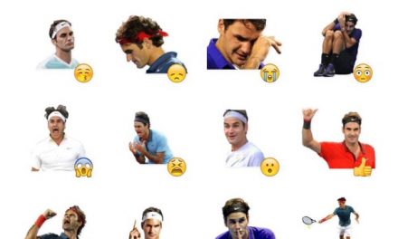 Roger Federer Sticker Pack