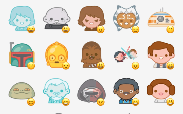 Star Wars Emoji sticker pack