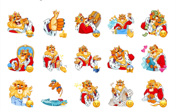 Your Lion King Sticker Pack