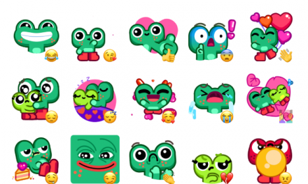 Froggo In Love Sticker Pack