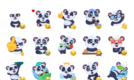 Panda Amanda Sticker Pack