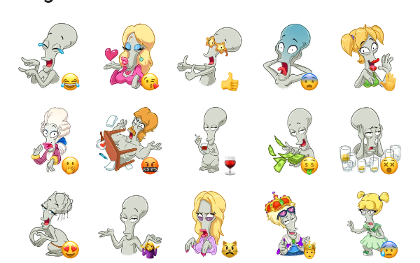 Roger Smith Sticker Pack