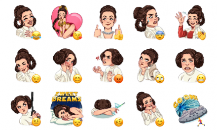 Princess Leia Sticker Pack