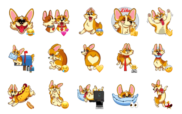 Corgeous Sticker Pack