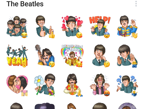 Beatles - Adesivo Sub Band – Sticker Senza Cornice – Perfetto Per Fan E Collezionisti