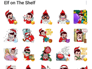 Elf on The Shelf Sticker Pack - Telegram Stickers Library