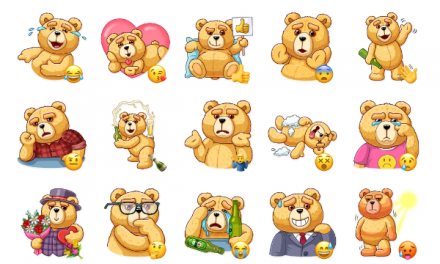 Ted Sticker Pack