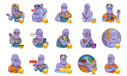 Thanos Sticker Pack