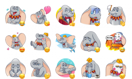 Dumbo Sticker Pack